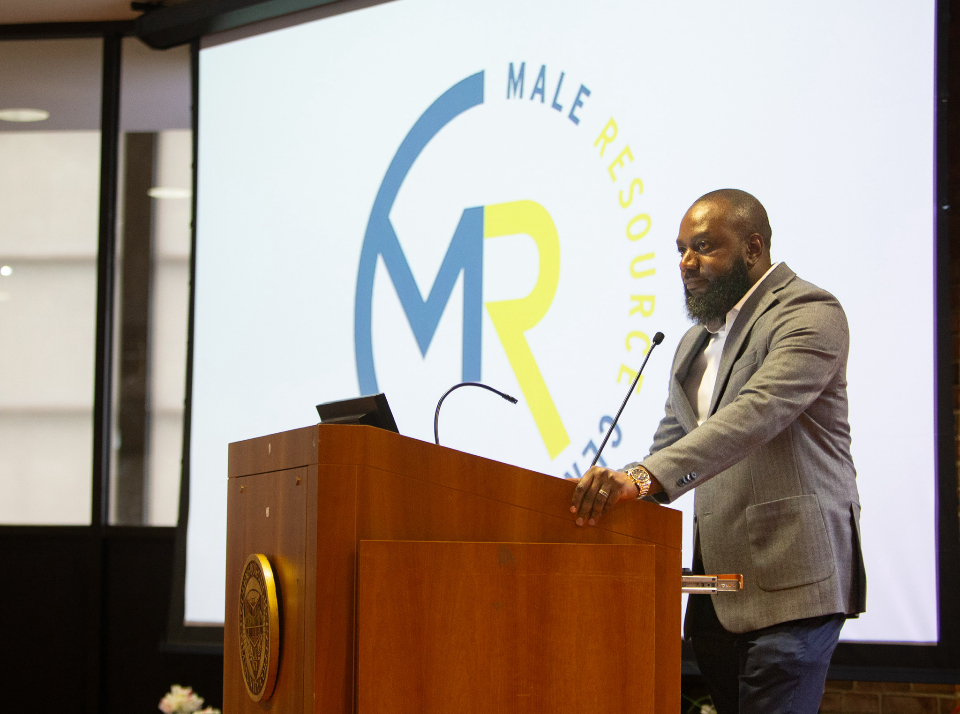 Director Jamal Biggs, who received his BA in Psychology from SUNY Stony Brook and a MA in Urban Affairs from Queens College